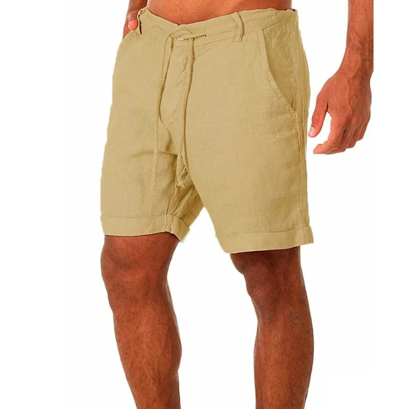 Short Yoga Homme | Zen Summer Light Dark khaki / 4XL