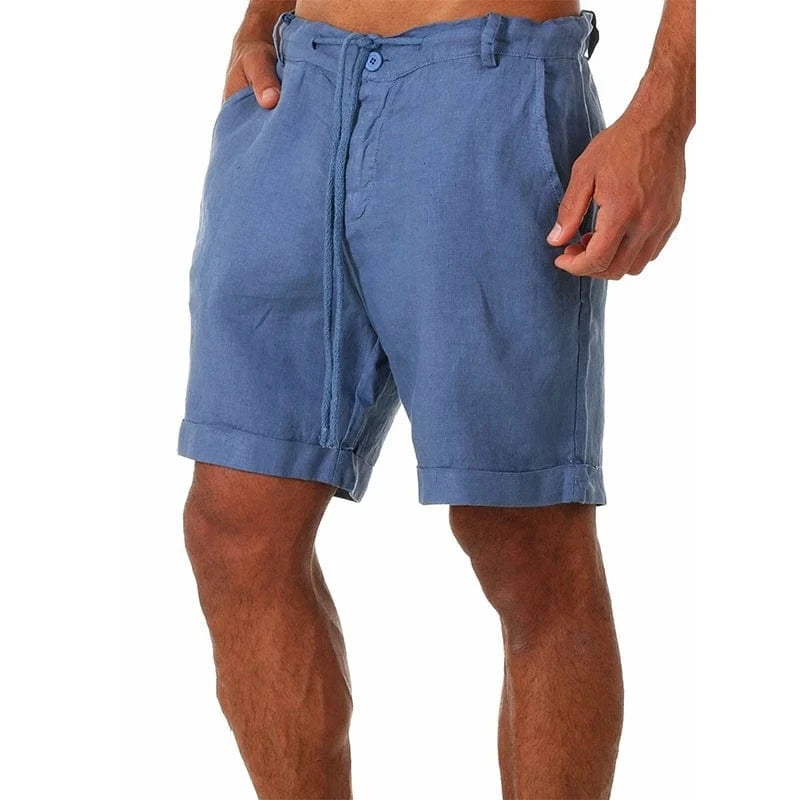 Short Yoga Homme | Zen Summer Light Denim Blue / 4XL