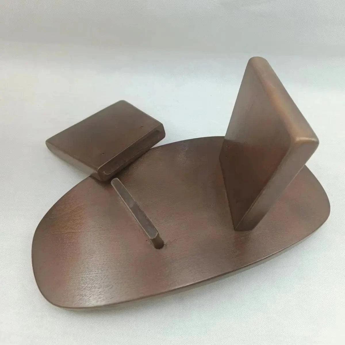 Tabouret Yoga | Méditation Bois Foncé 25CM Brown 42 x21x25cm