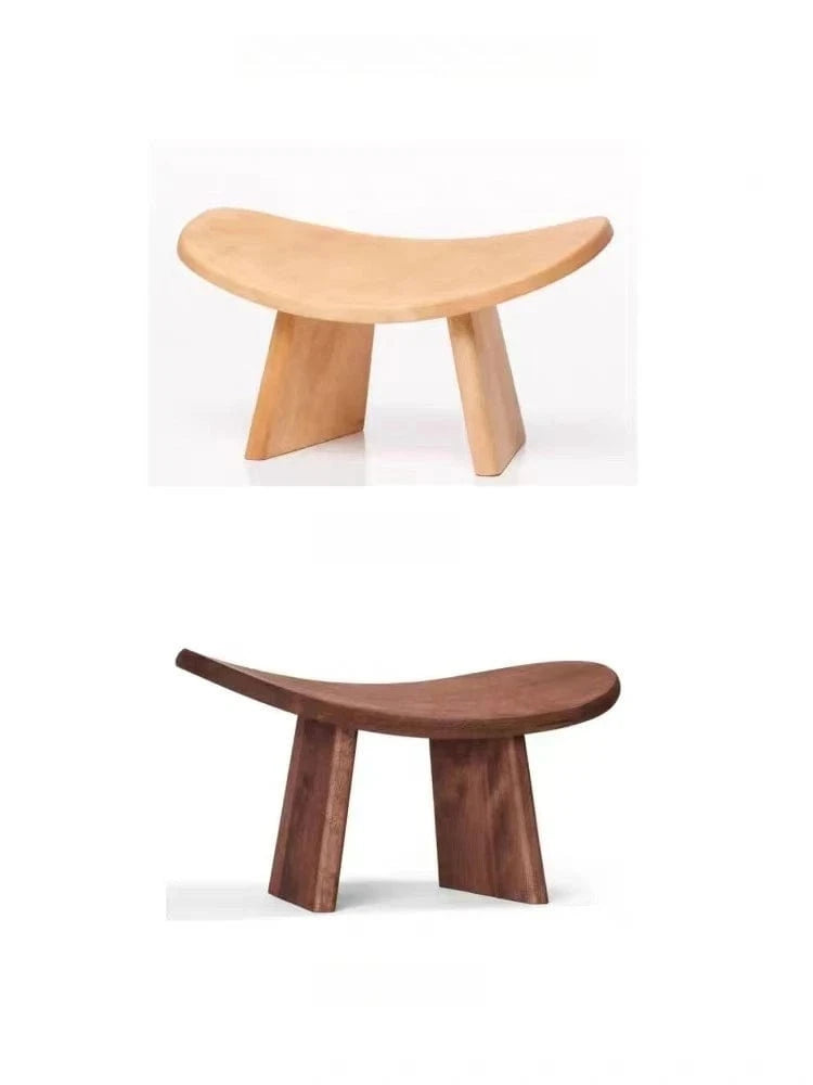 Tabouret Yoga | Méditation Coffee Claire 25CM Log 42x21x25cm