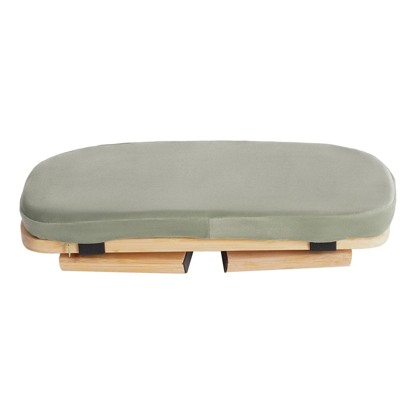 Tabouret Yoga | Zen Wood Portable Green