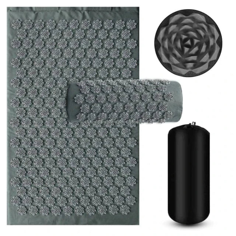 Tapis d'acupression | Set Base 3Pcs Noir 3PCS-Gray Green
