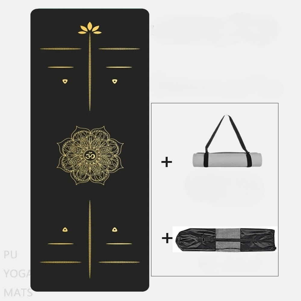 Tapis de Yoga | Color Mandala 5MM black