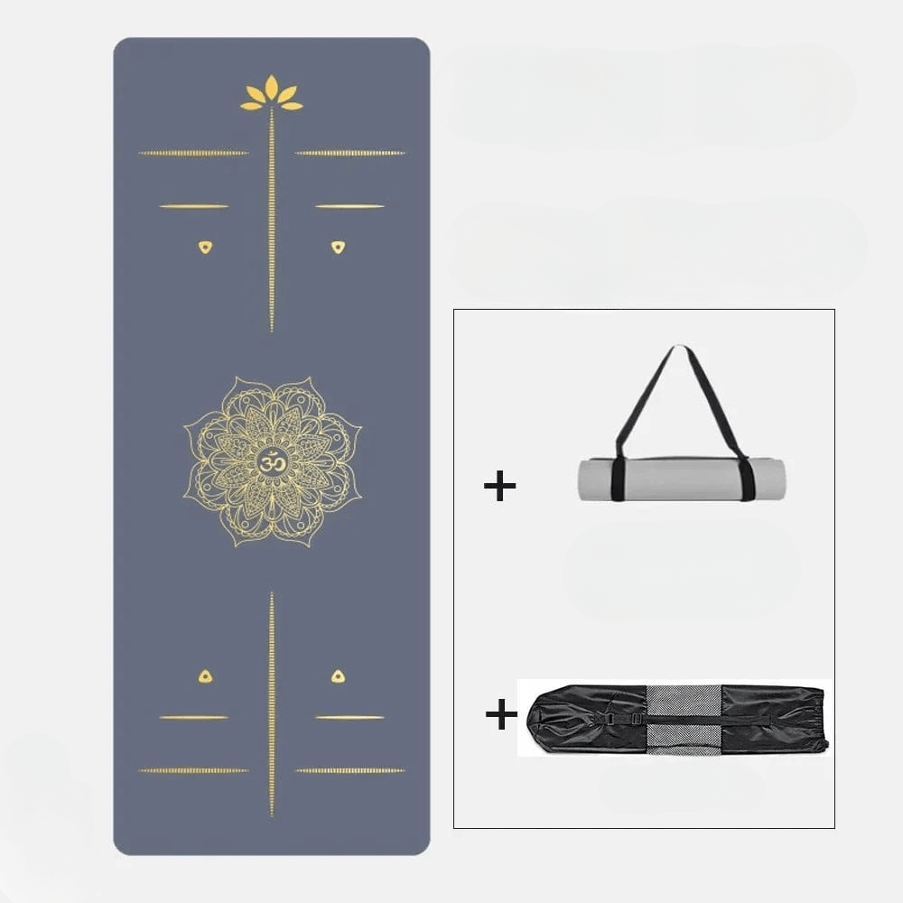 Tapis de Yoga | Color Mandala 5MM GRAY
