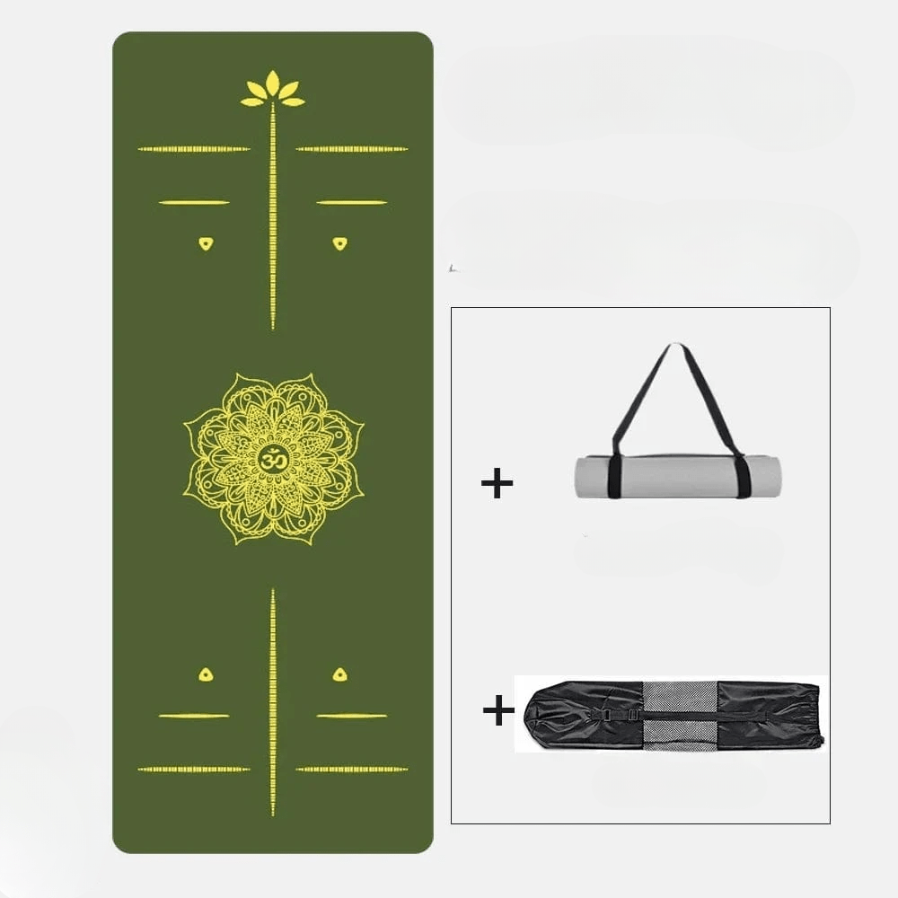 Tapis de Yoga | Color Mandala 5MM light green