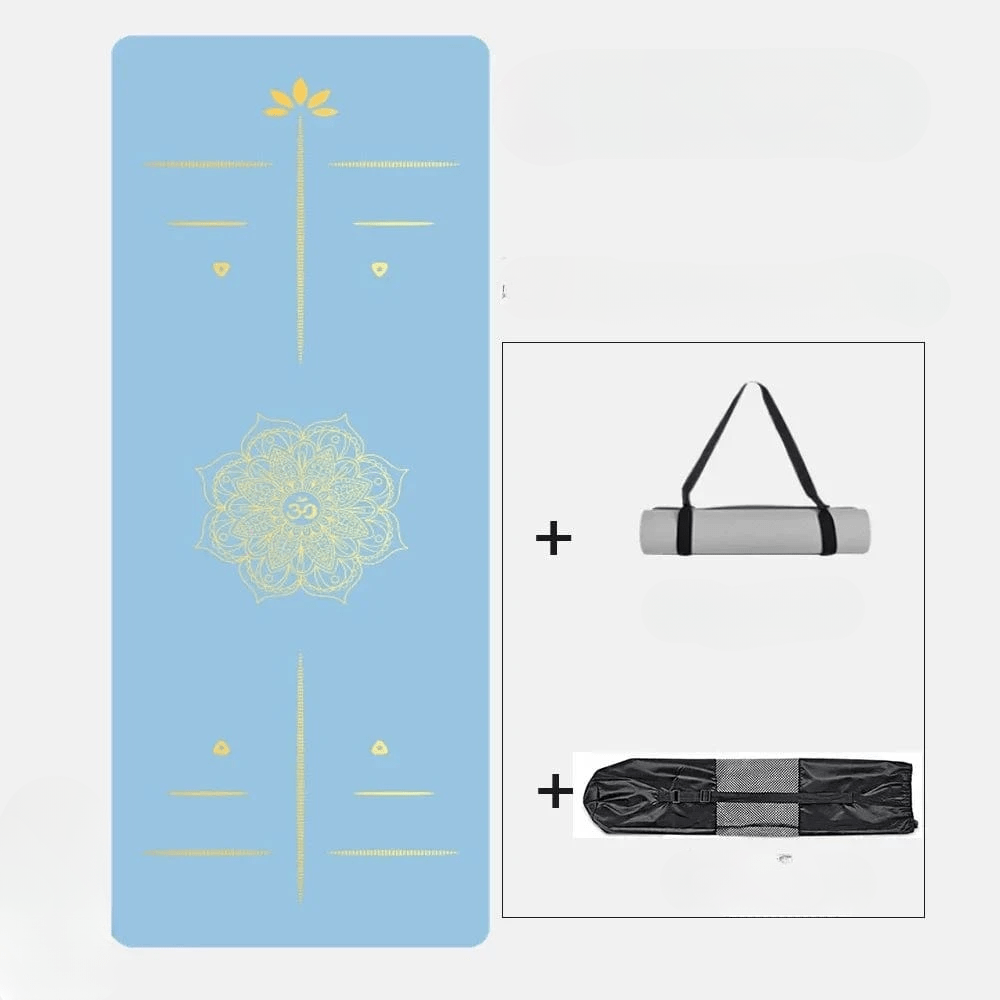 Tapis de Yoga | Color Mandala 5MM SKY BLUE