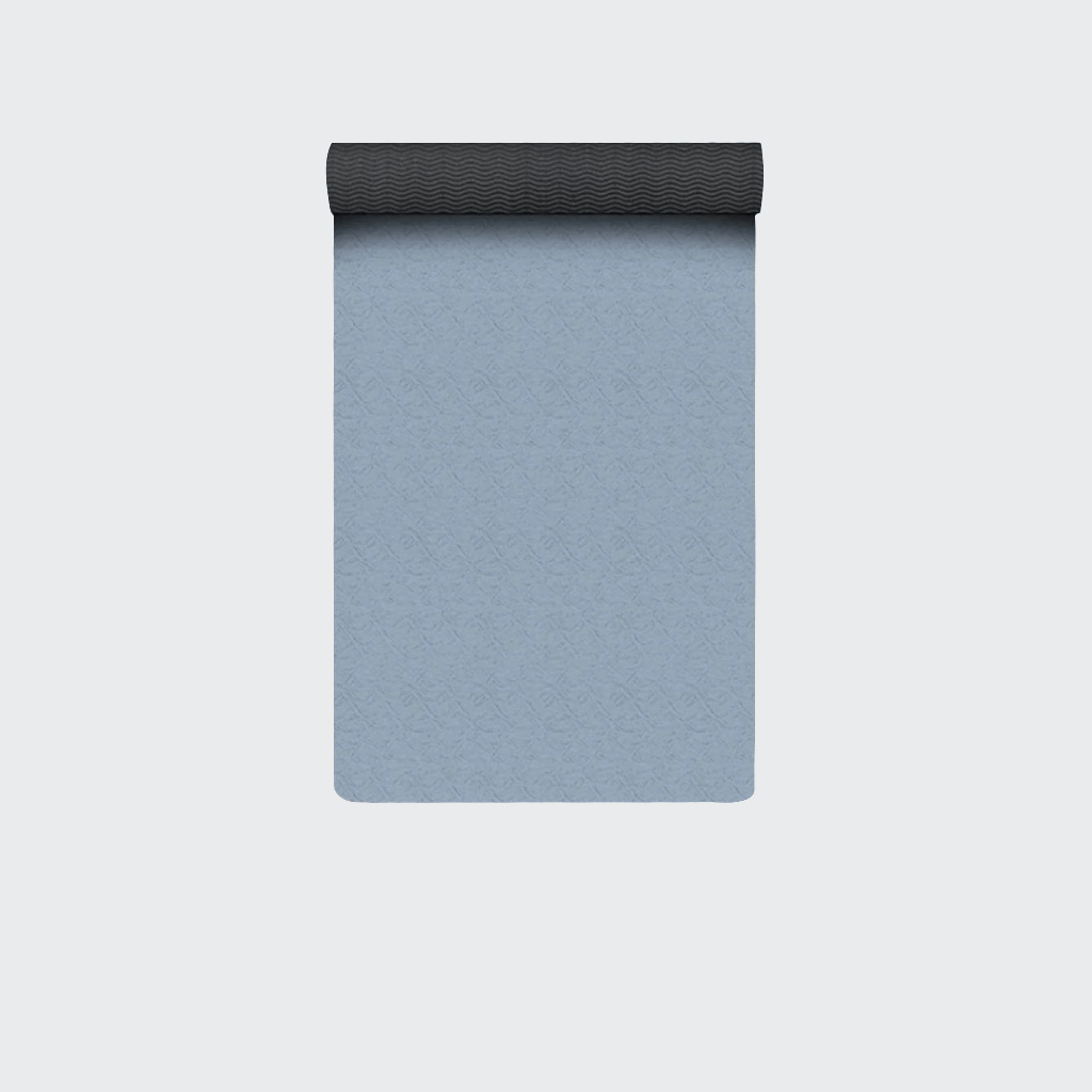 Tapis de Yoga | Color Mandala 6MM Blue gray black
