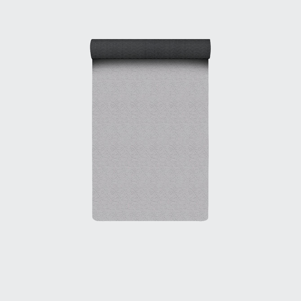 Tapis de Yoga | Color Mandala 6MM Gray Black