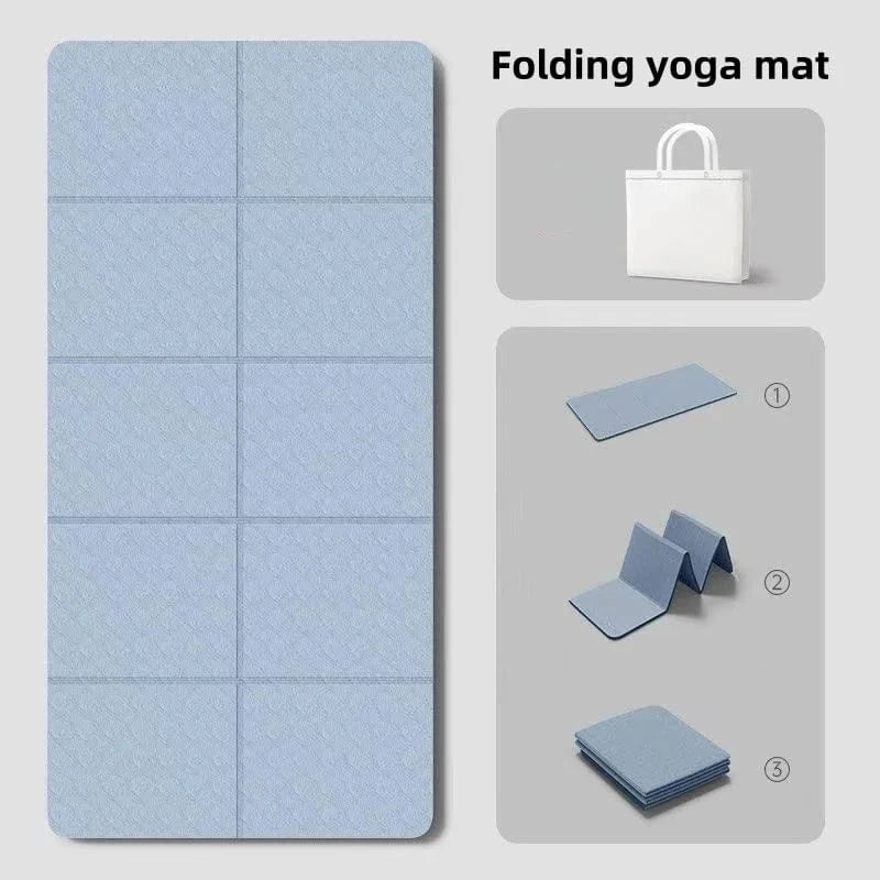 Tapis de Yoga de Voyage | Zen Portable 4MM blue