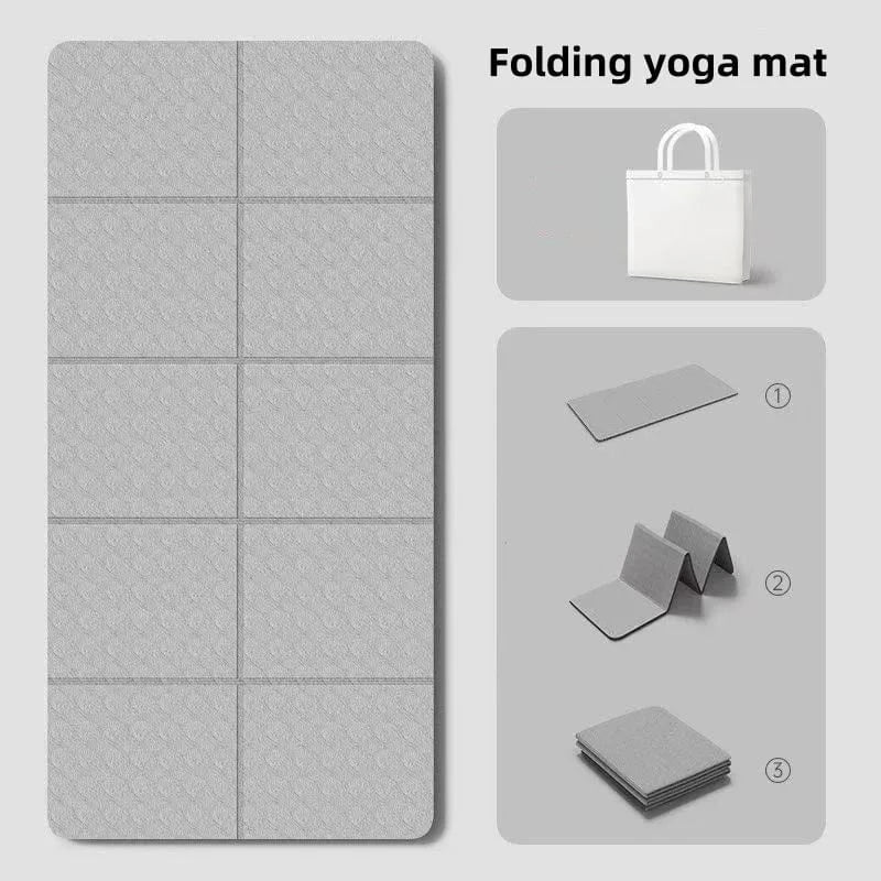 Tapis de Yoga de Voyage | Zen Portable 4MM grey