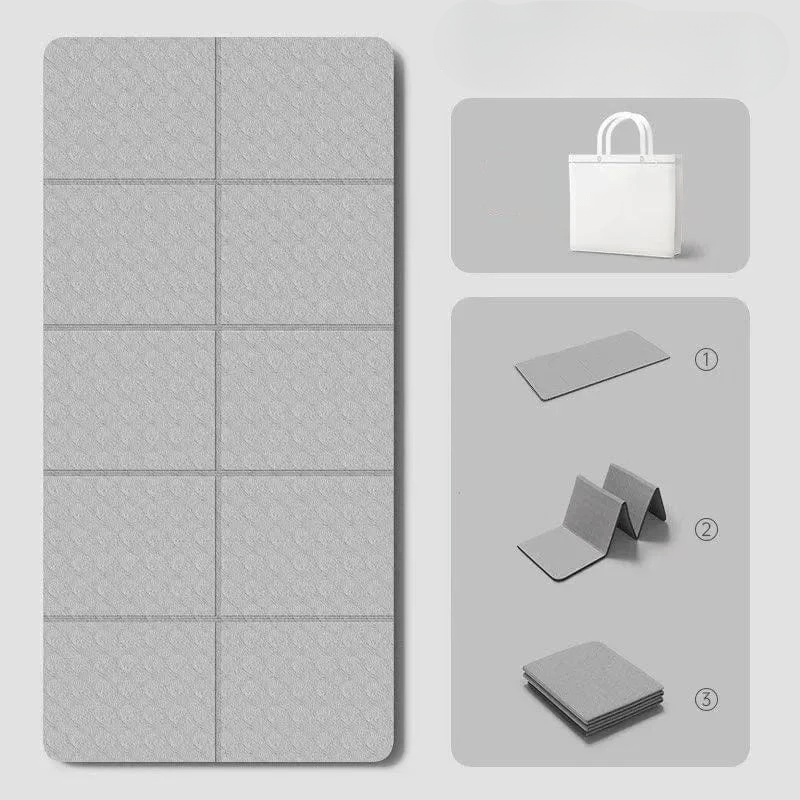 Tapis de Yoga de Voyage | Zen Portable 4MM grey