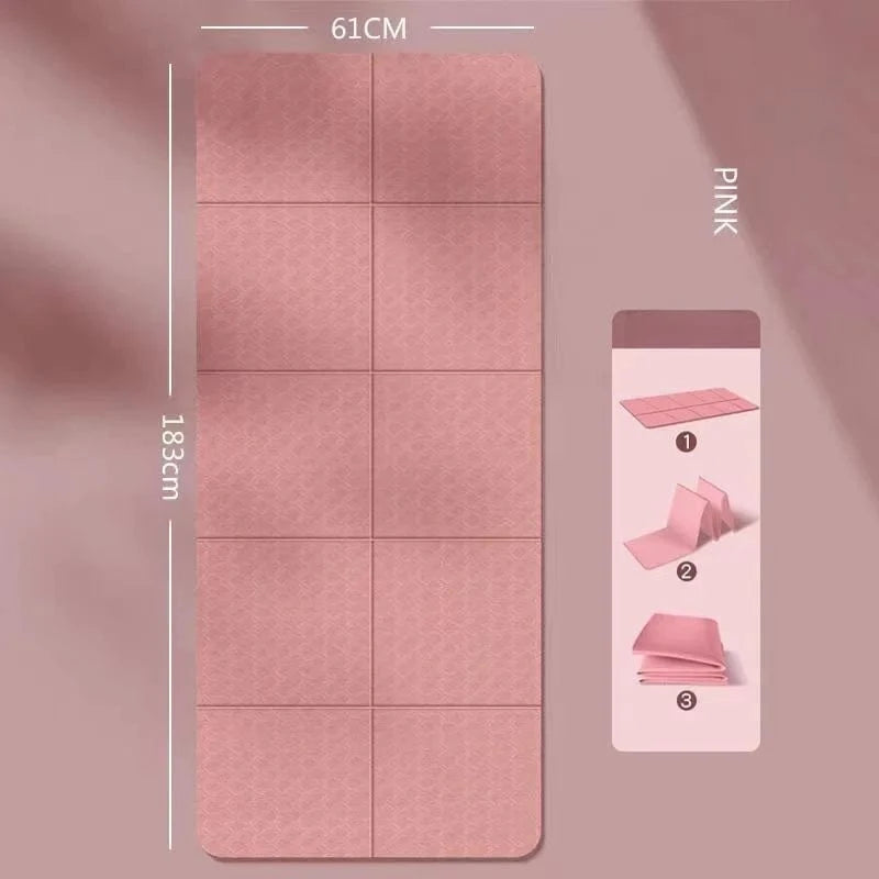 Tapis de Yoga de Voyage | Zen Portplus 4mm Pink