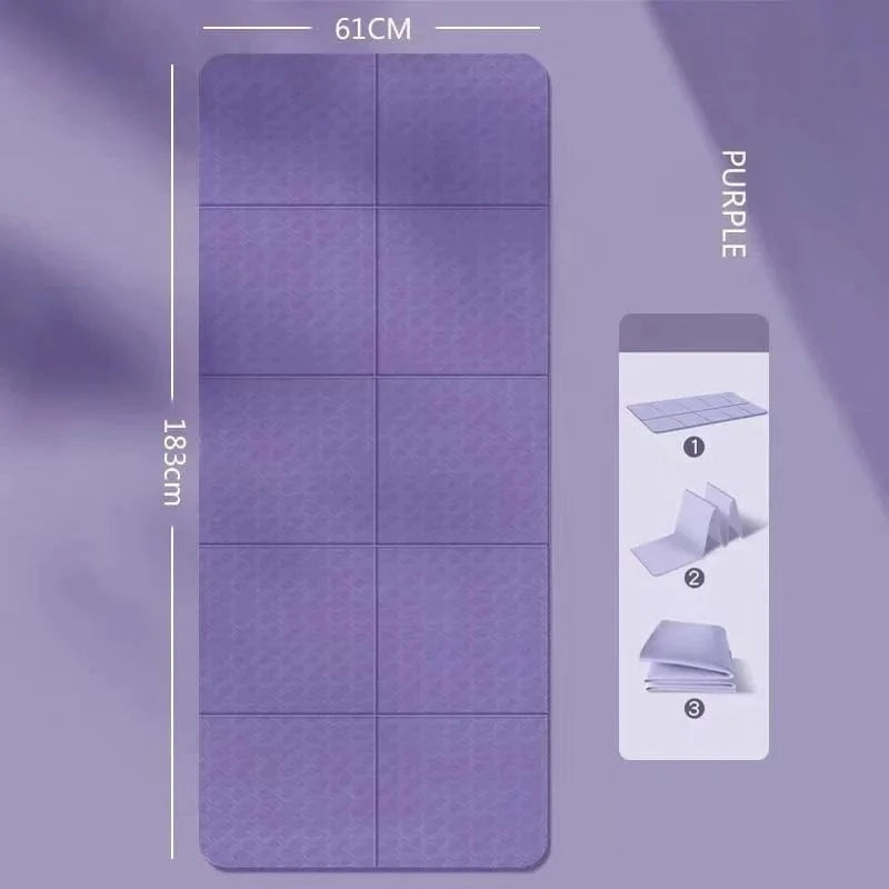 Tapis de Yoga de Voyage | Zen Portplus 4mm Purple