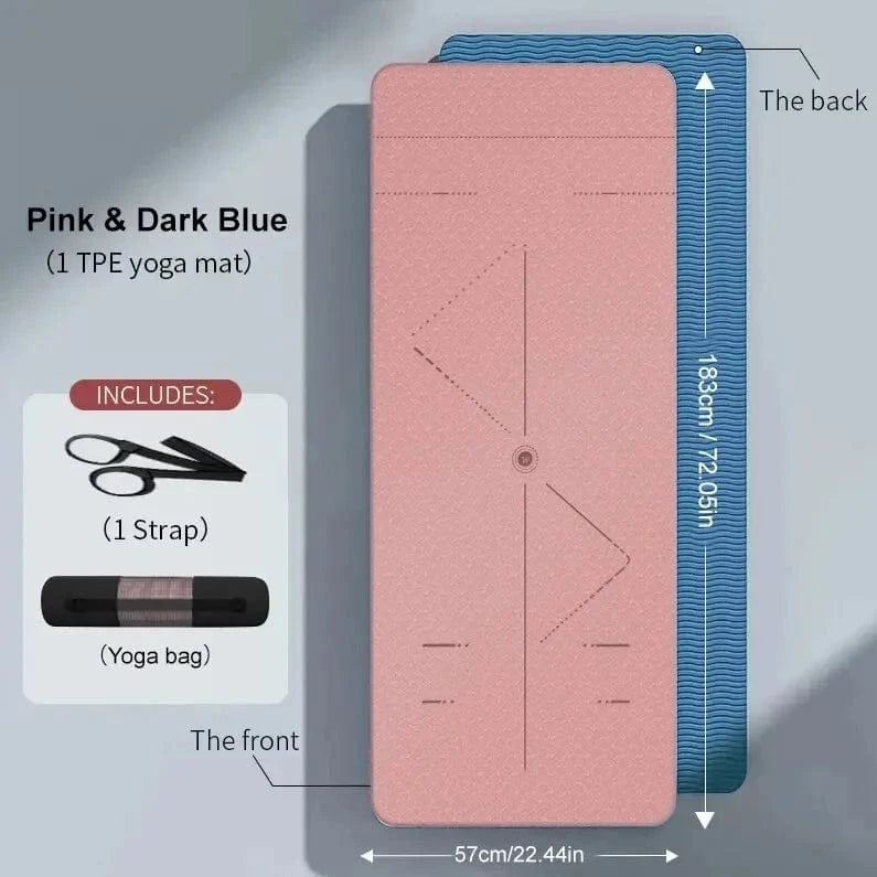 Tapis de Yoga | Double 6MM 57 Pink