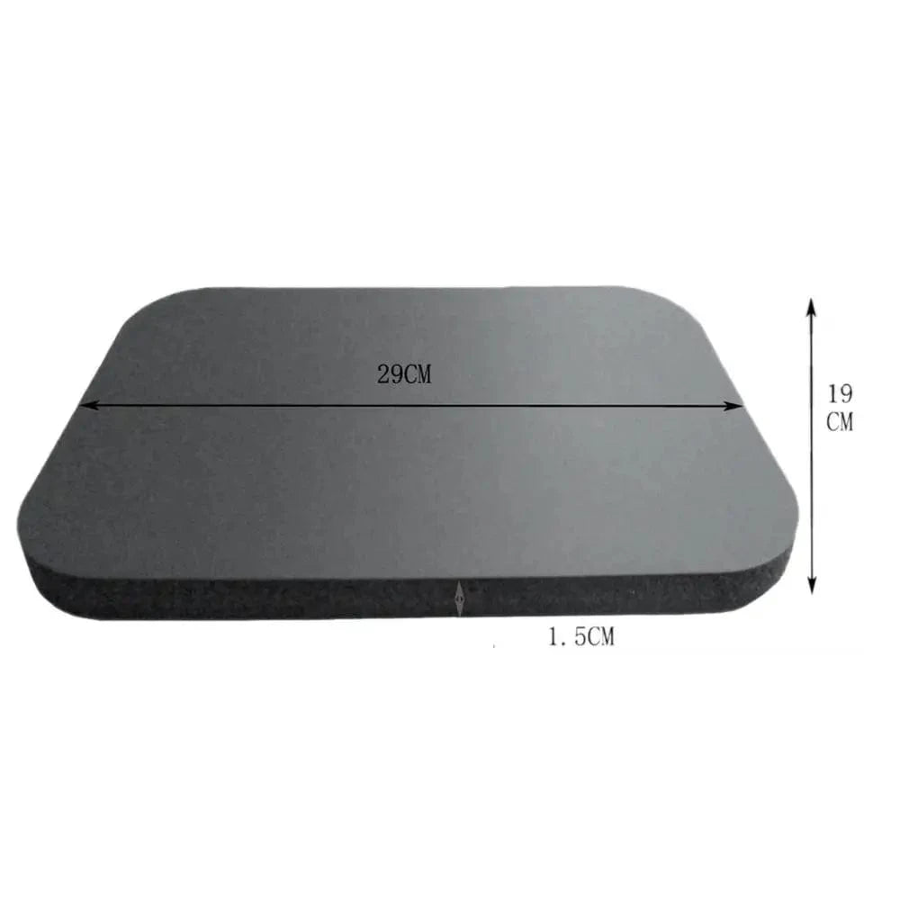 Tapis de yoga | Mat Genou 15MM Black
