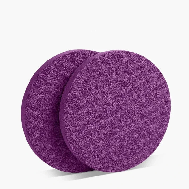 Tapis de Yoga | Rond 15MM Purple / 17cmx15mm