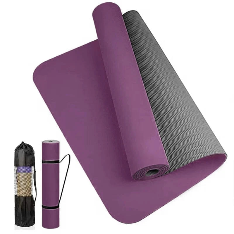 Tapis de Yoga | Ultra Moove 6mm Purple Grey / 180cm57cm0.6cm