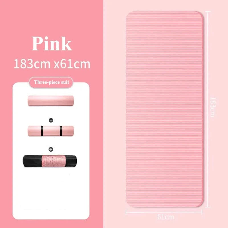 Tapis Yoga Epais | Extreme 2010MM Pink 3pcs 10mm