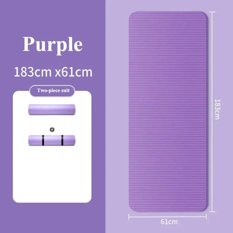 Tapis Yoga Epais | Extreme 2010MM Purple 2pcs 20mm