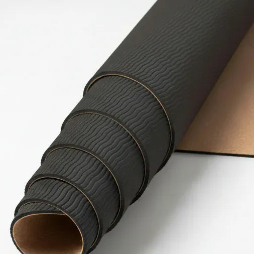 Tapis Yoga Liège Naturel 6mm : Antidérapant & Confort Débutant Elephant / 183cmX57cmX6mm