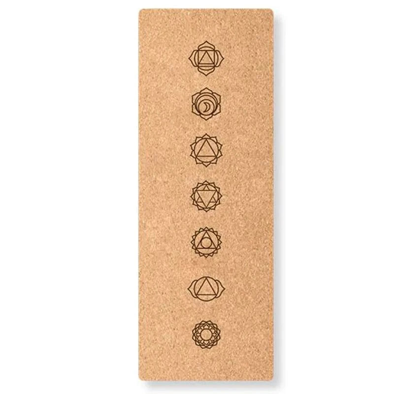 Tapis Yoga Liege | Naturel custom 5MM Motif Pattern4