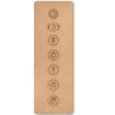 Tapis Yoga Liege | Naturel custom 5MM Motif QML1