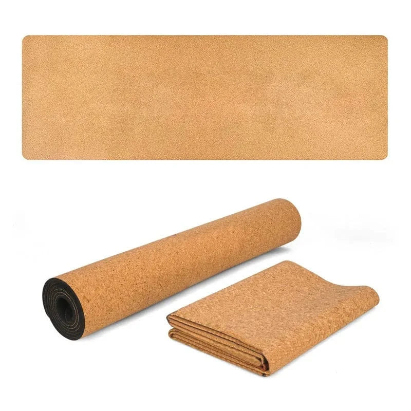 Tapis Yoga Liege | Naturel Neutre 6MM Liege Naturel
