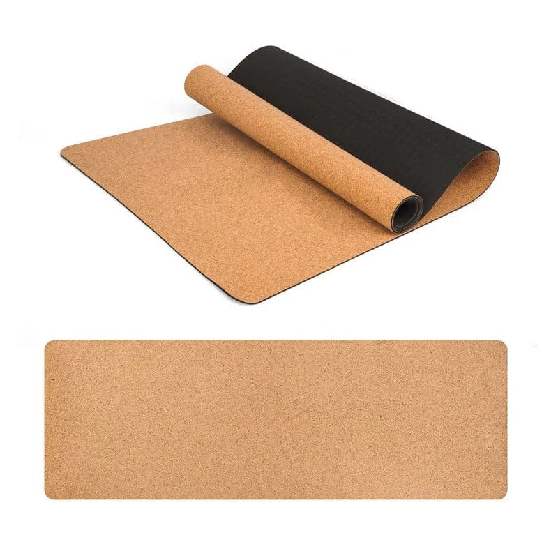 Tapis Yoga Liege | Naturel Neutre 6MM Liege Naturel