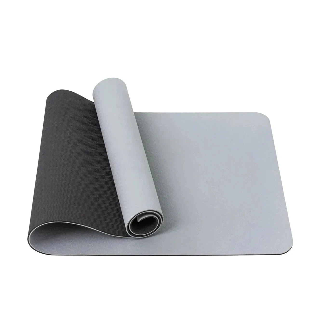 Tapis yoga | Mat Double color 8MM Grey Black 8mm