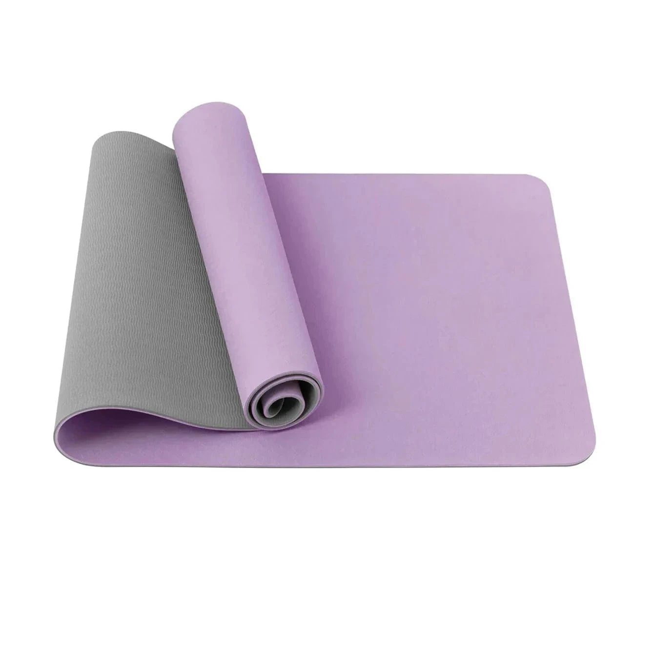 Tapis yoga | Mat Double color 8MM Purple gray 8mm