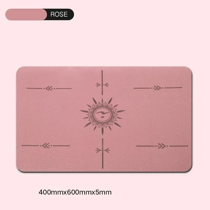 Tapis yoga | Mini Yoga 5mm Rose red
