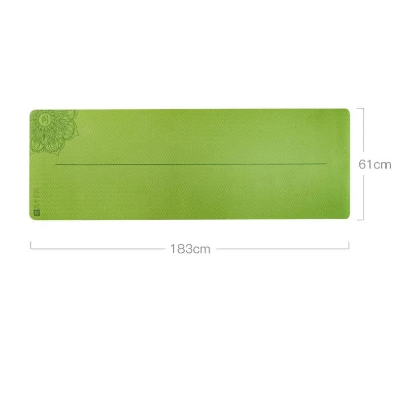 Tapis Yoga | Zen Mat 6MM : pour un confort et une adhérence optimale green