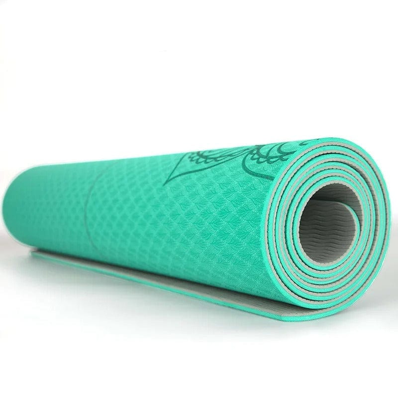Tapis Yoga | Zen Mat 6MM : pour un confort et une adhérence optimale water blue