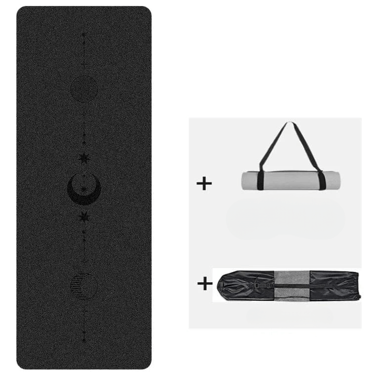 Tapis Yoga | Zen Mat Coco black / 183X68X0.5cm