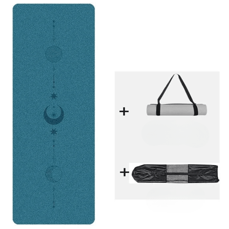 Tapis Yoga | Zen Mat Coco Blue / 183X68X0.5cm