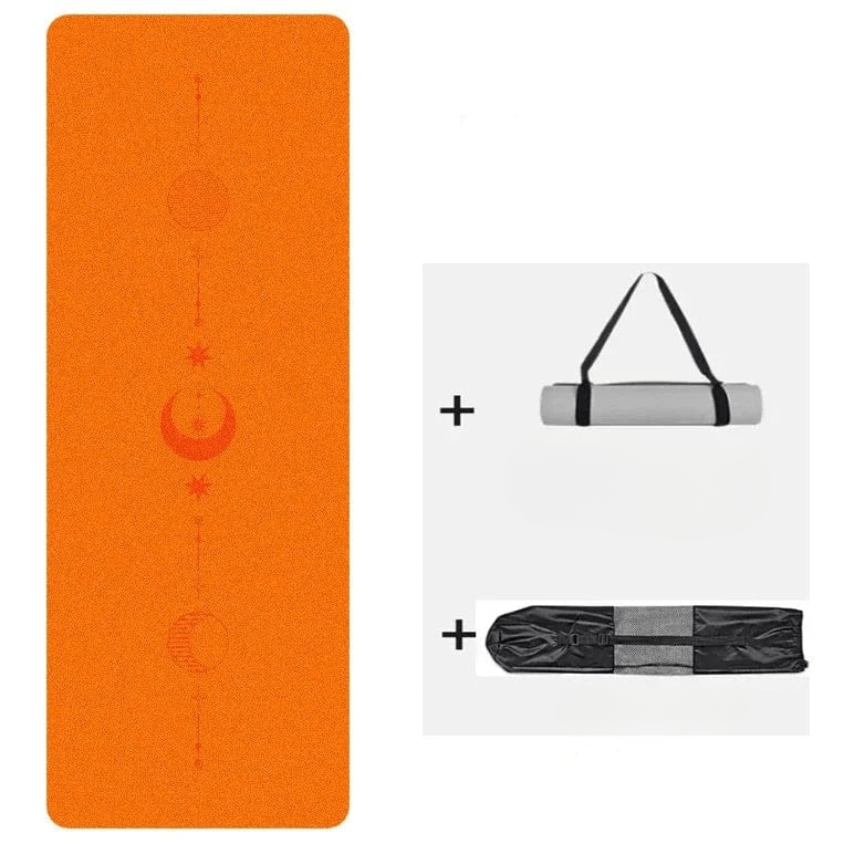 Tapis Yoga | Zen Mat Coco Orange / 183X68X0.5cm