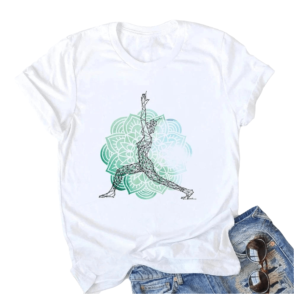 Tee Shirt Yoga Femme | Zen LifeYoga Zen guerrière / XXL