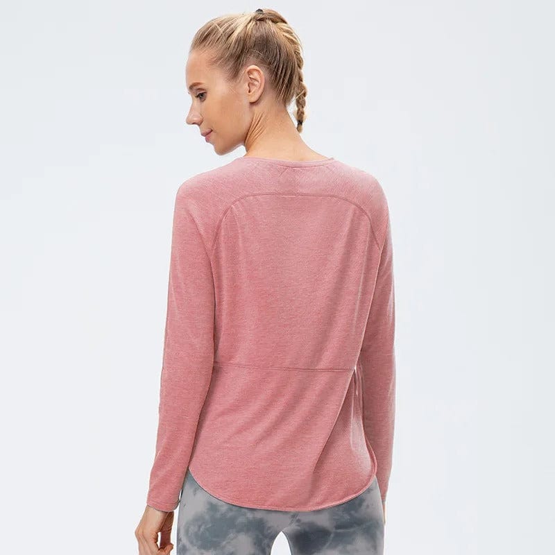 Tee Shirt Yoga Femme | Zen Manche longue cool : super confort