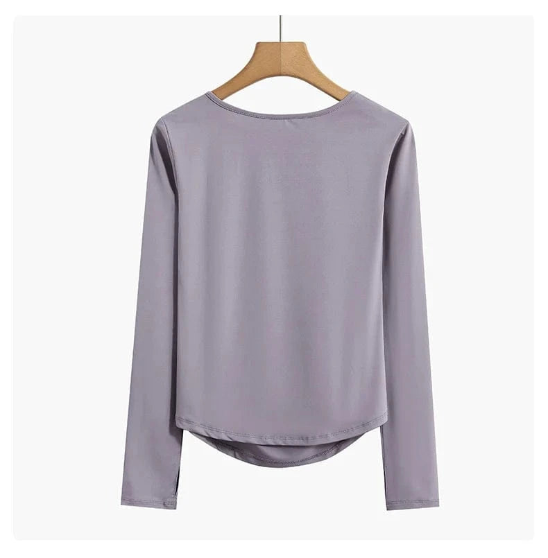 Tee shirt Yoga Femme | Zen Premium Wave : style et confort réunis