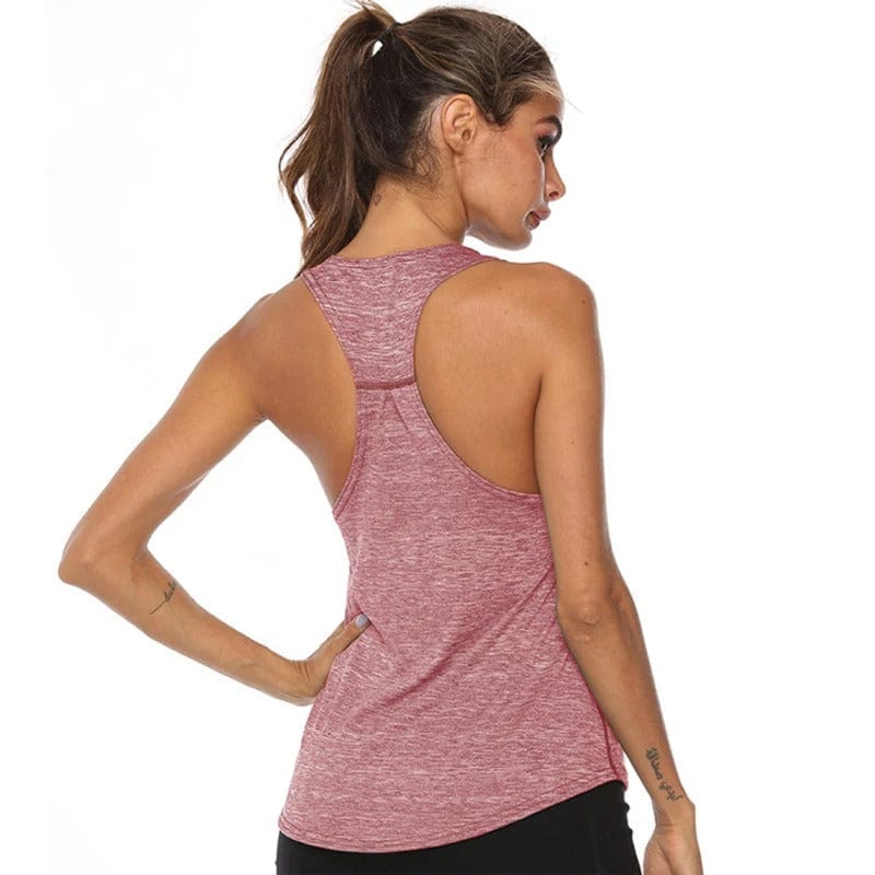 Tee Shirt Yoga Femme | Zen Sans Manche : respirant et confortable