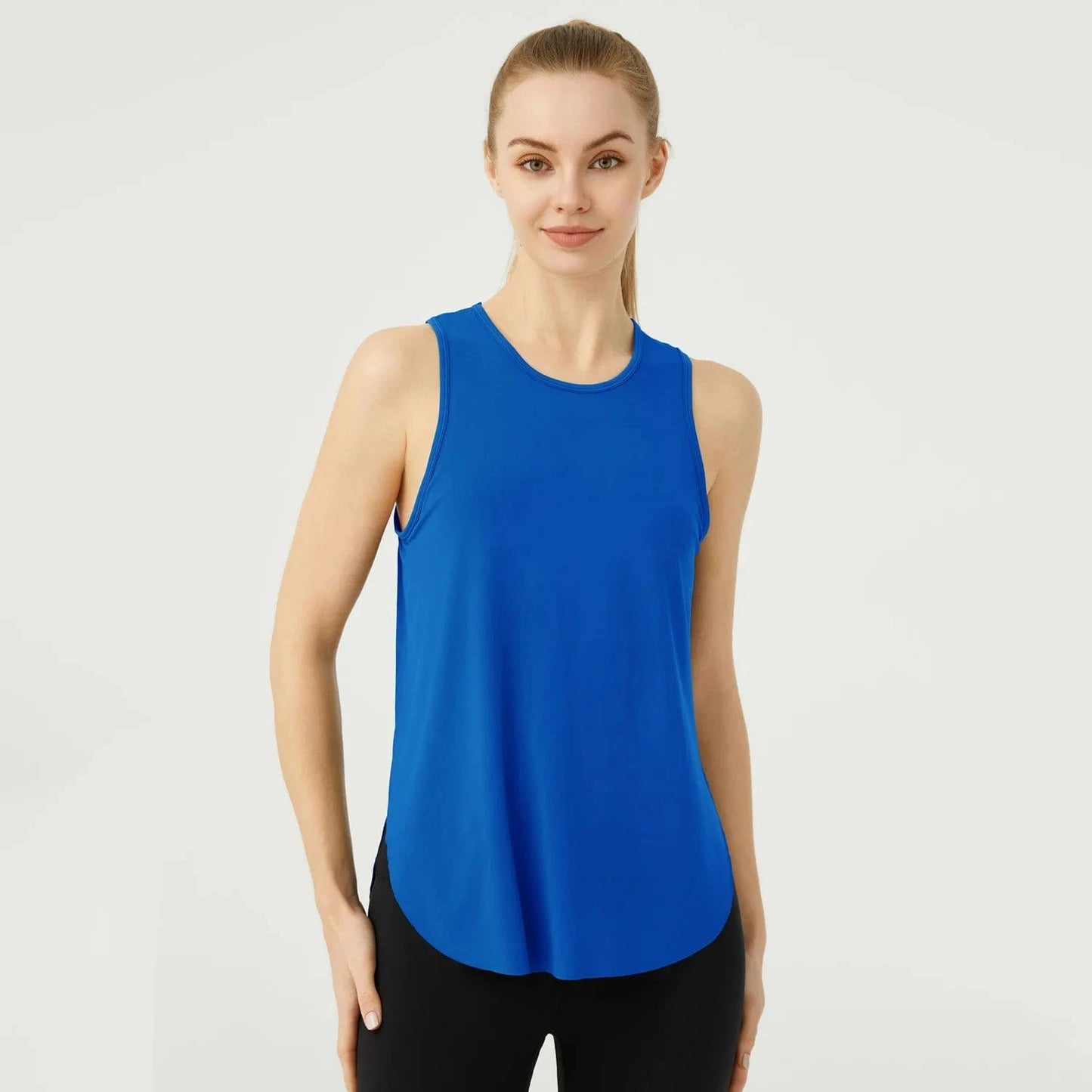Tee Shirt Yoga Femme | Zen Yoga Cosy Blue / XL