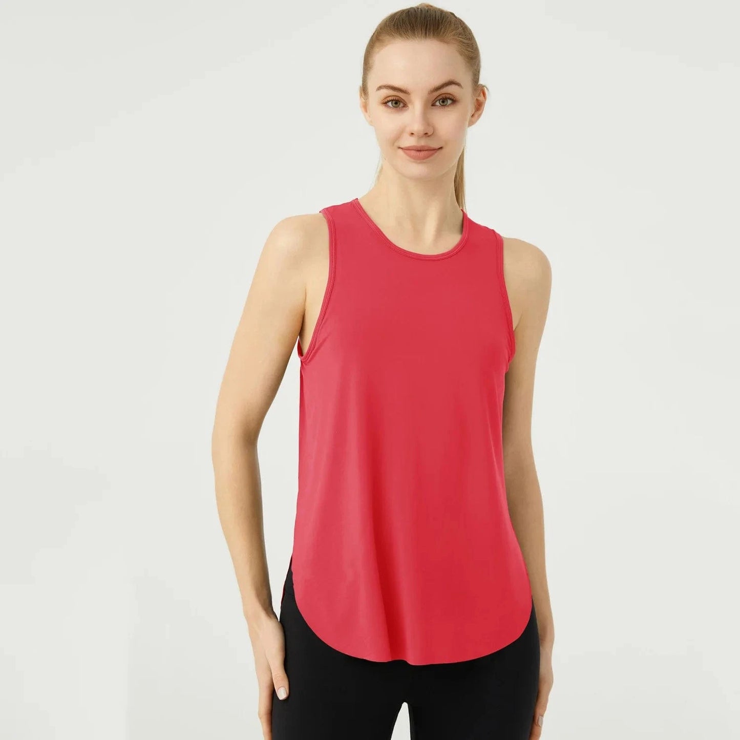 Tee Shirt Yoga Femme | Zen Yoga Cosy Red / XL