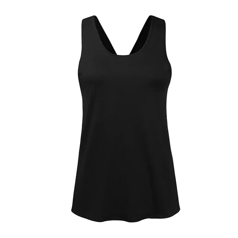 Tee Shirt Yoga Femme | Zen Yoga Croise Black / M