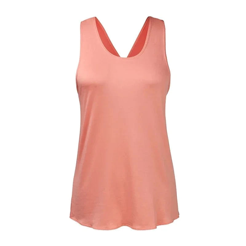 Tee Shirt Yoga Femme | Zen Yoga Croise Orange / M