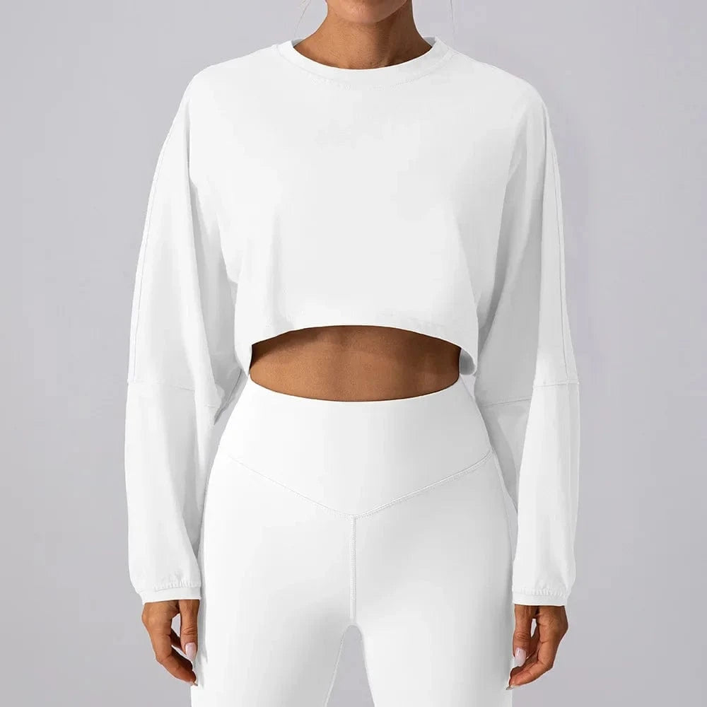 Tee Short Yoga Femme | Zen Long Wave White / S 4
