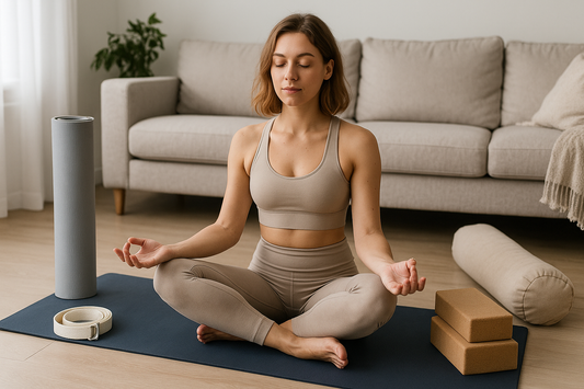 Les 7 accessoires essentiels pour débuter le yoga à domicile - ZenYopi
