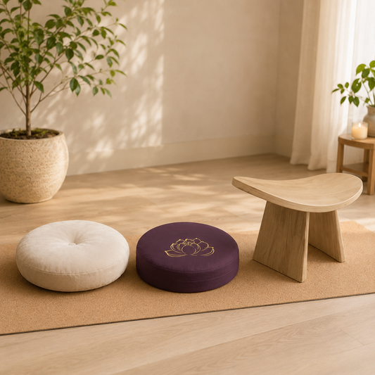 Coussin ou tabouret pour méditer