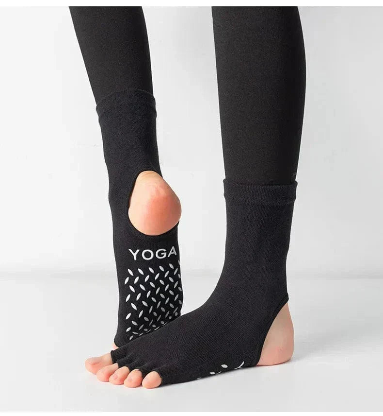 Chaussette de yoga Liberty antidérapante | Zenyopi
