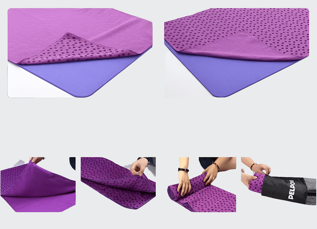 Serviette Pour Tapis De Yoga QB (Vert) ECOWELLNESS