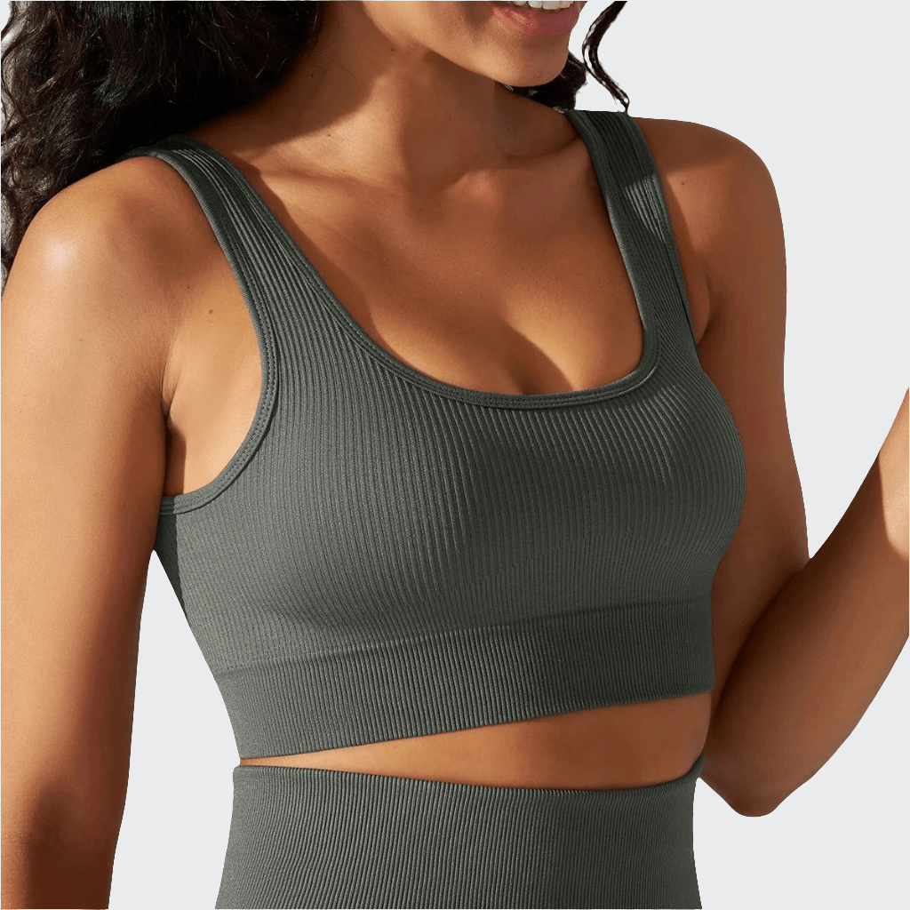Brassiere Yoga | Top Chic Dark Grey / L